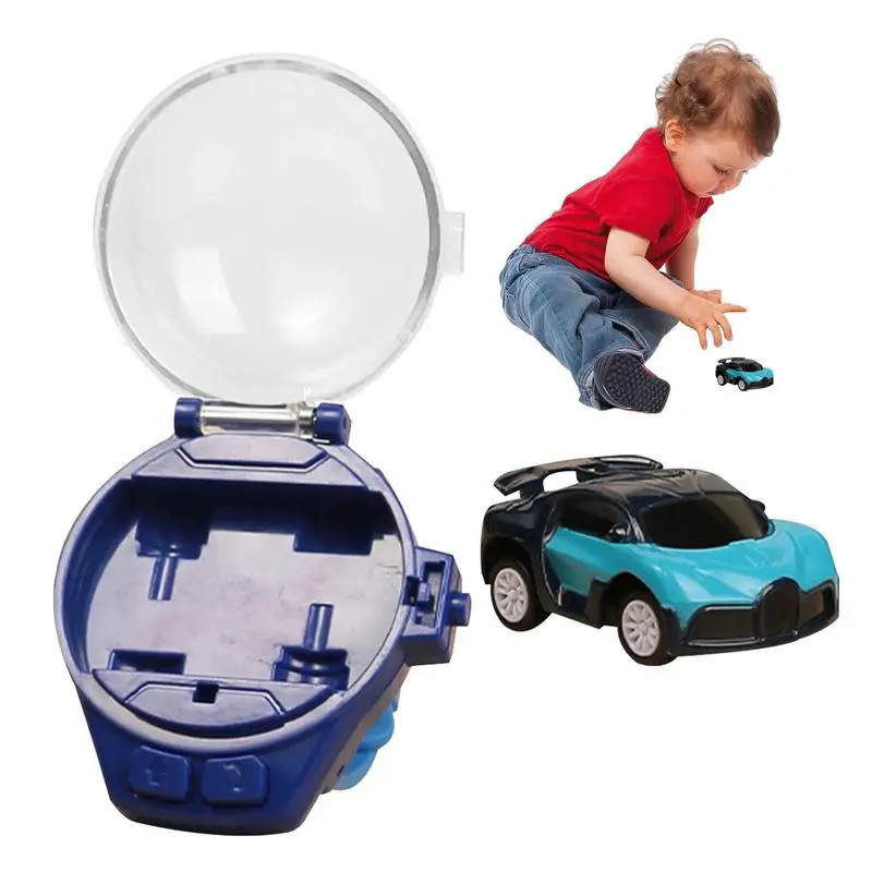 

Remote Control Car For Boys 2.4 Ghz Mini Cartoon Watch Car Toys Mini Wrist Watch Remote Control Car Toy Birthday Gift Toys For