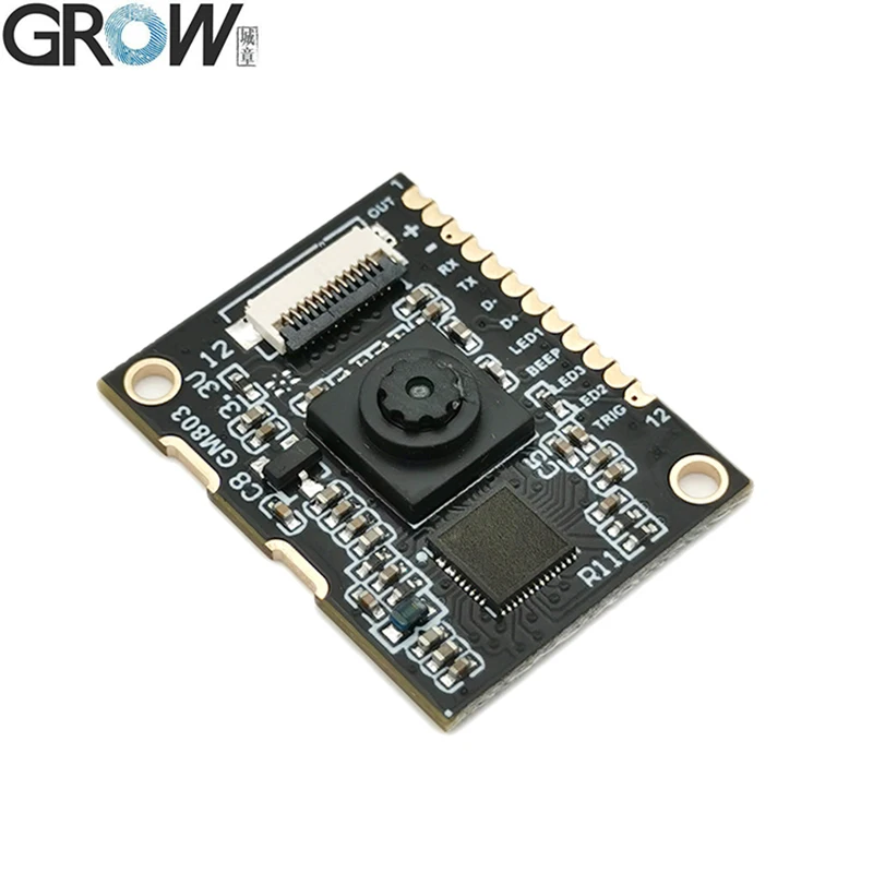 Небольшой дешевый сканер штрих-кодов серии GROW GM803 с интерфейсом USB/TTL232 3 В