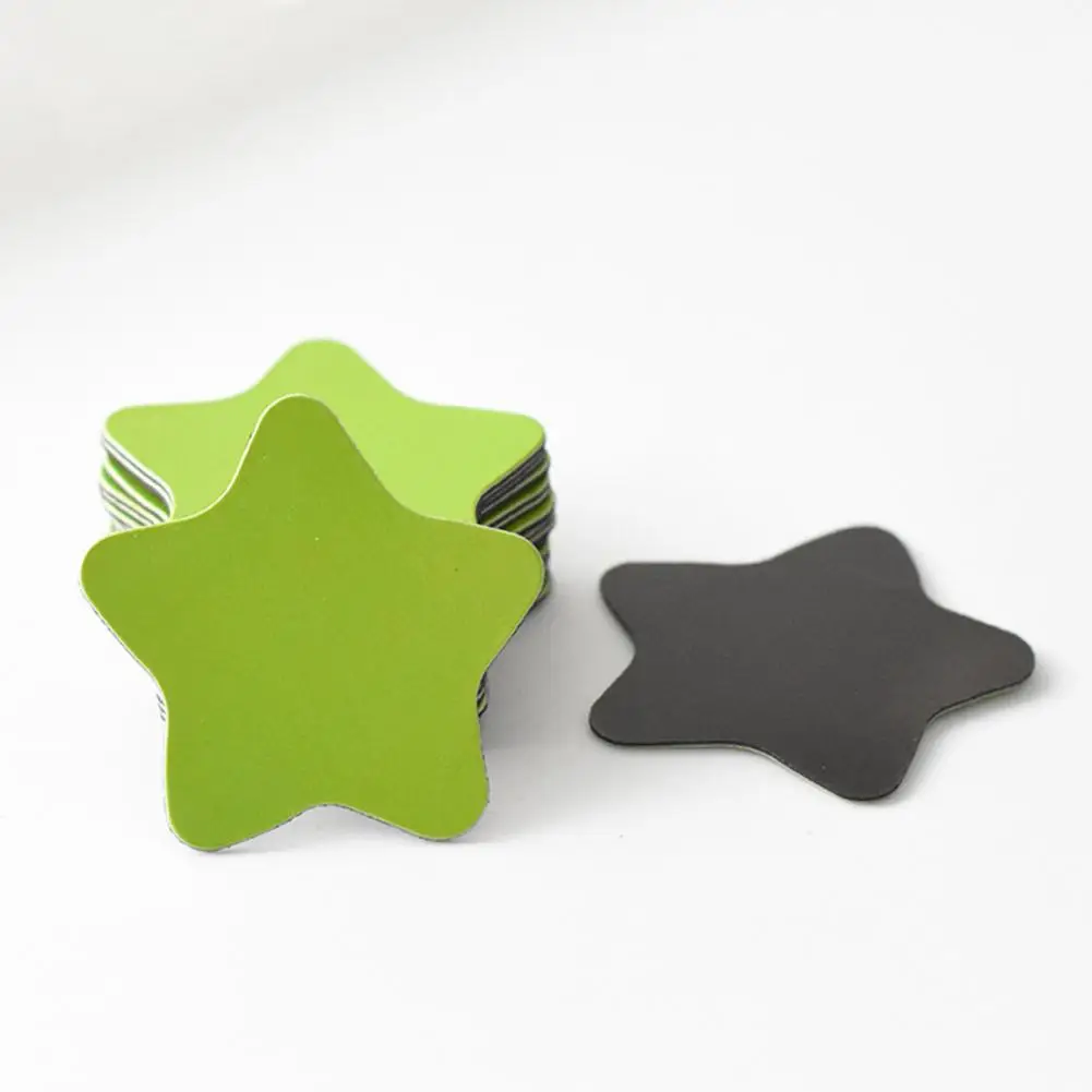 

20Pcs/Set Beauty Fridge Magnet Easy to Apply Multicolor Add Ambient Stars Fridge Magnet for Kindergarten Magnetic Sticker