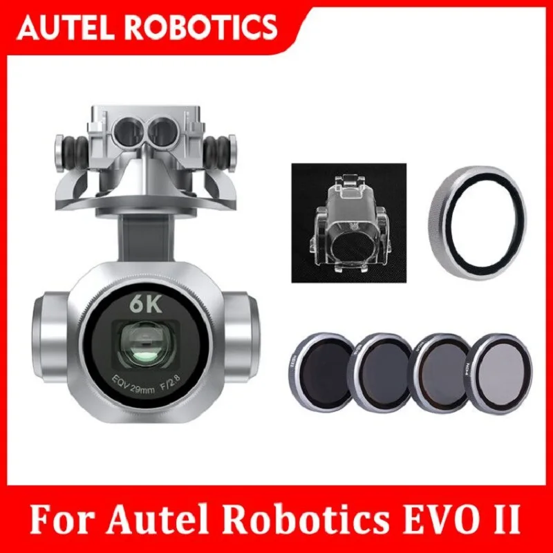 

Autel Robotic EVO II Pro радиоуправляемая беспилотная камера Gimbal ND Filter Set UV зеркальная рамка Крышка объектива часть для EVO2 6K Квадрокоптер аксессуары