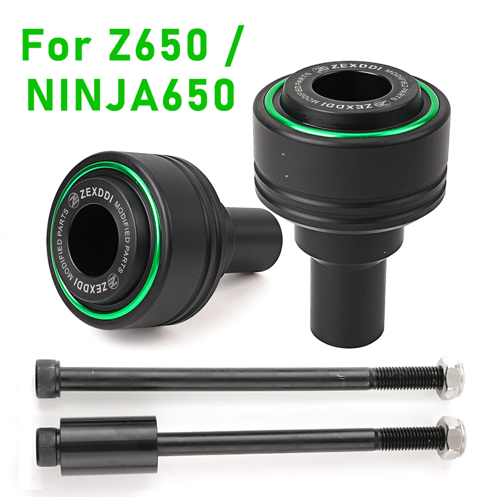 

Слайдеры рамы для Kawasaki Z400 Z650 Z750 Z900 Z1000 R NINJA 650 400 ZX6R ZX10R ZX4RR аксессуары для мотоциклов с защитой от падения