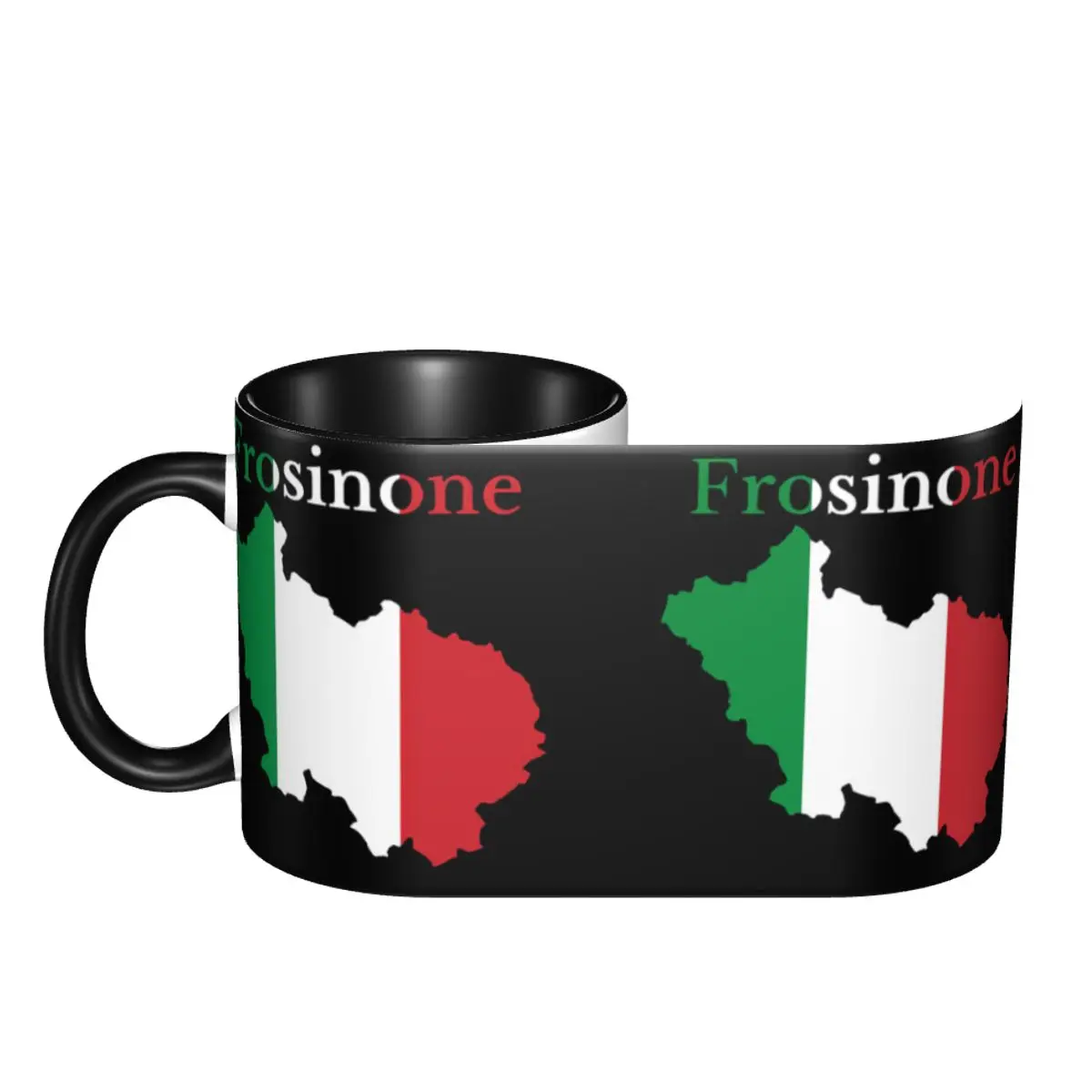 

Провинция Frosinone карта итальянская провинция графические чашки кружки с печатью R282 повседневные чайные чашки