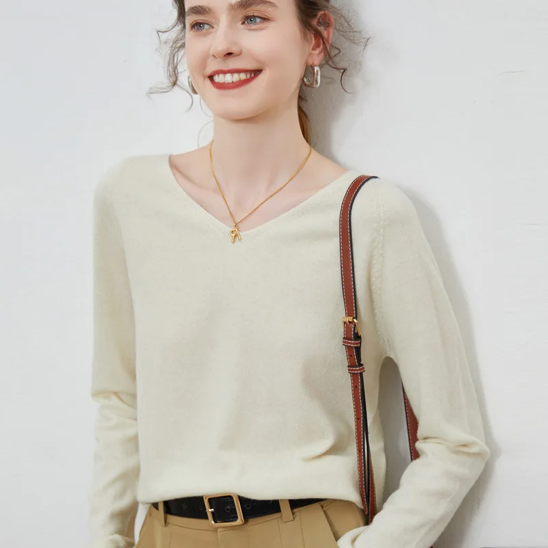 Вязаный пуловер WinvyNee оверсайз