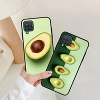 cute fruit avocado phone case for oukitel c21 case soft silicon back cover for oukitel c19 pro c19pro funda shockproof bumper