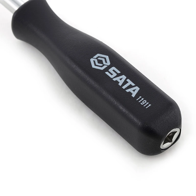 Профессиональный быстросъемный ключ с храповым механизмом Sata 11911 отвертка шатун