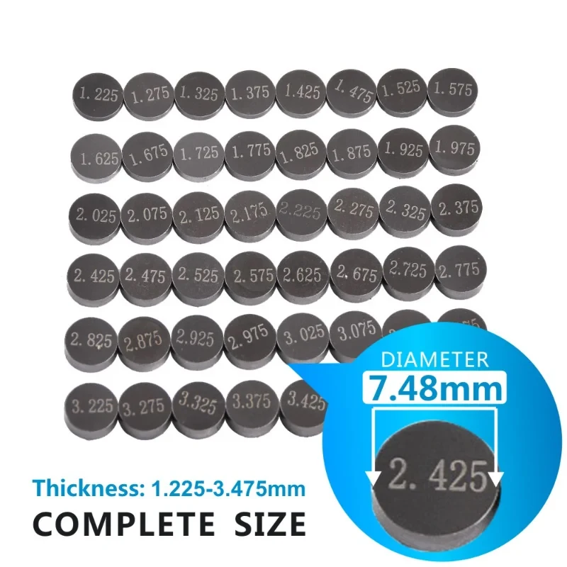 5 шт. регулируемая прокладка клапана двигателя мотоцикла 7 48 мм для Honda Suzuki Yamaha