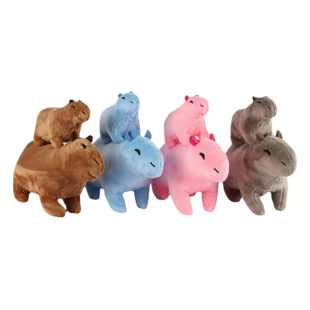 

Capybara Rodent Plush Doll Cute Colorful Capybara Cartoon Plush Toy Soft Stuffed Plushies For Kids Birthday Gifts
