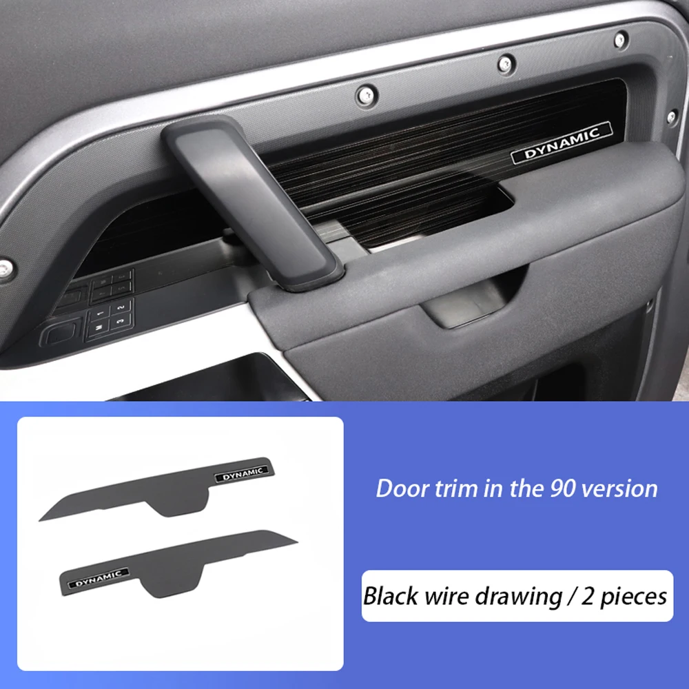 

Для 20-25 Land Rover New Defender внутренняя дверная панель декоративные полосы внутренние ручки дверная рама декоративные наклейки модифицированные