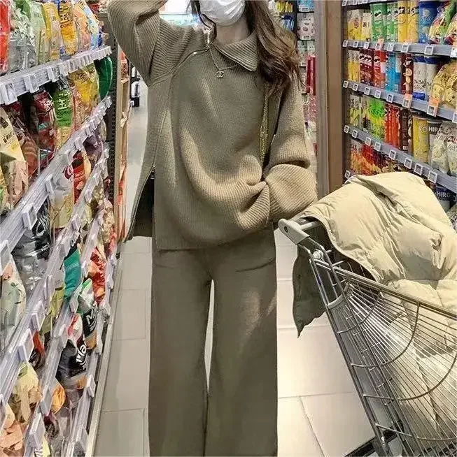 Повседневный свитер в европейском и американском стиле Осень-зима новинка