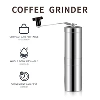 hand crank coffee maker portable grinder stainless steel manual coffee grinder portable manual grinder pepper mill