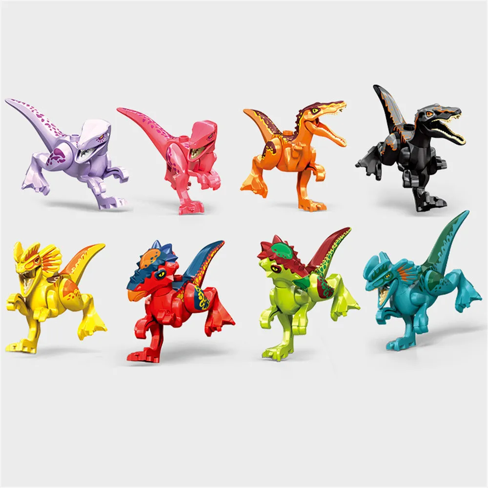 Конструктор Парк Юрского периода строительные блоки для детей - купить по