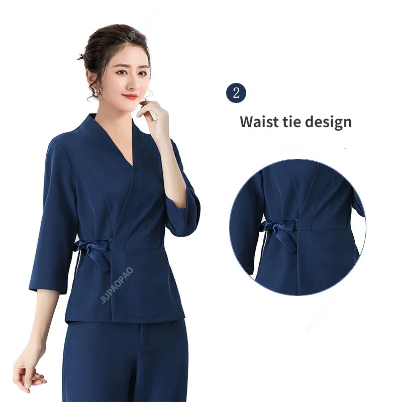 Эстетические аксессуары для салона красоты рабочая одежда массажа терапевта ног