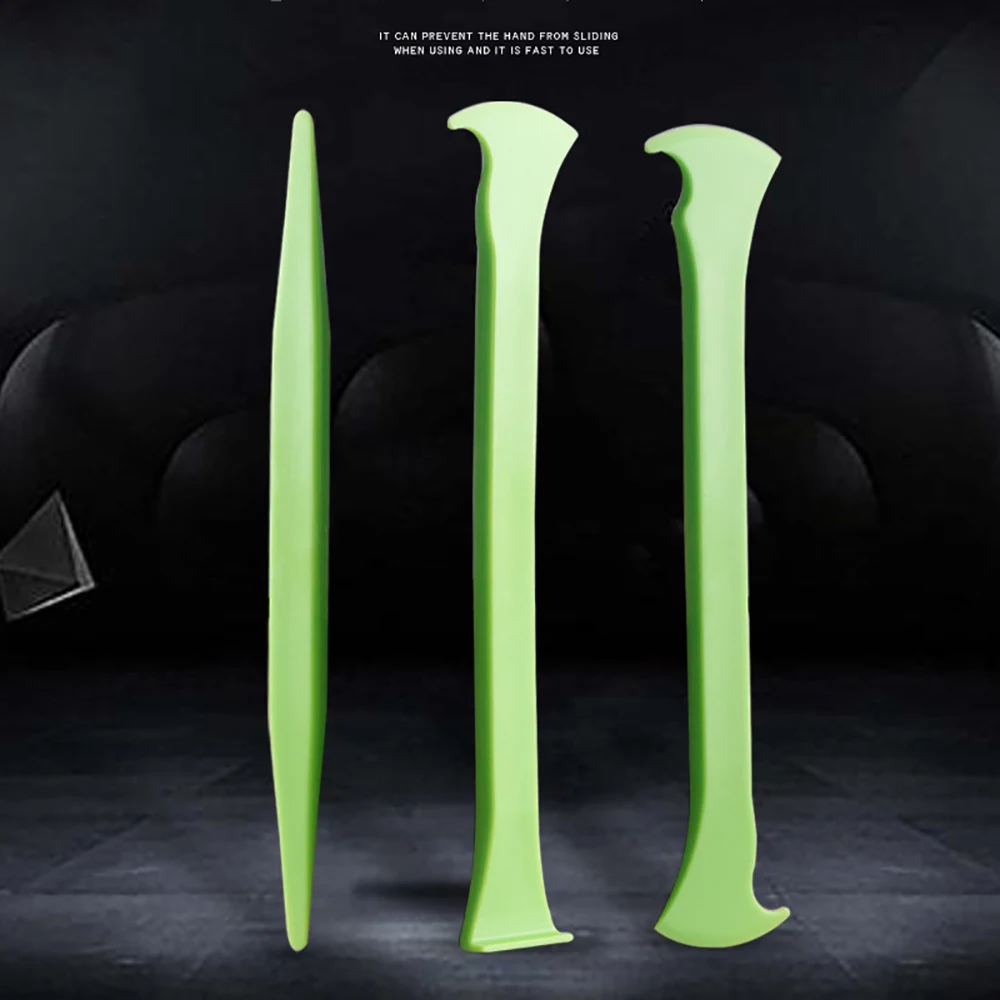 

ALIWRAP 3 шт., виниловый инструмент для автомобильной пленки, микро-палка, набор для тонировки окон, скребок для углов, изгибы, инструмент для зазоров, резак для пленки