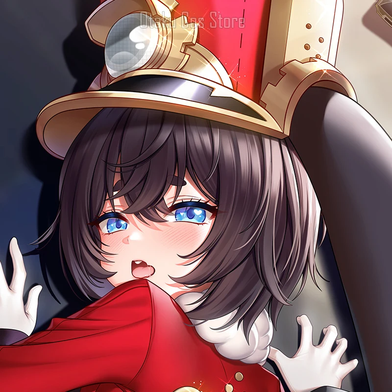 Подушка японского аниме Honkai Impact 3 с помпоном сексуальная дакимакура подушка для