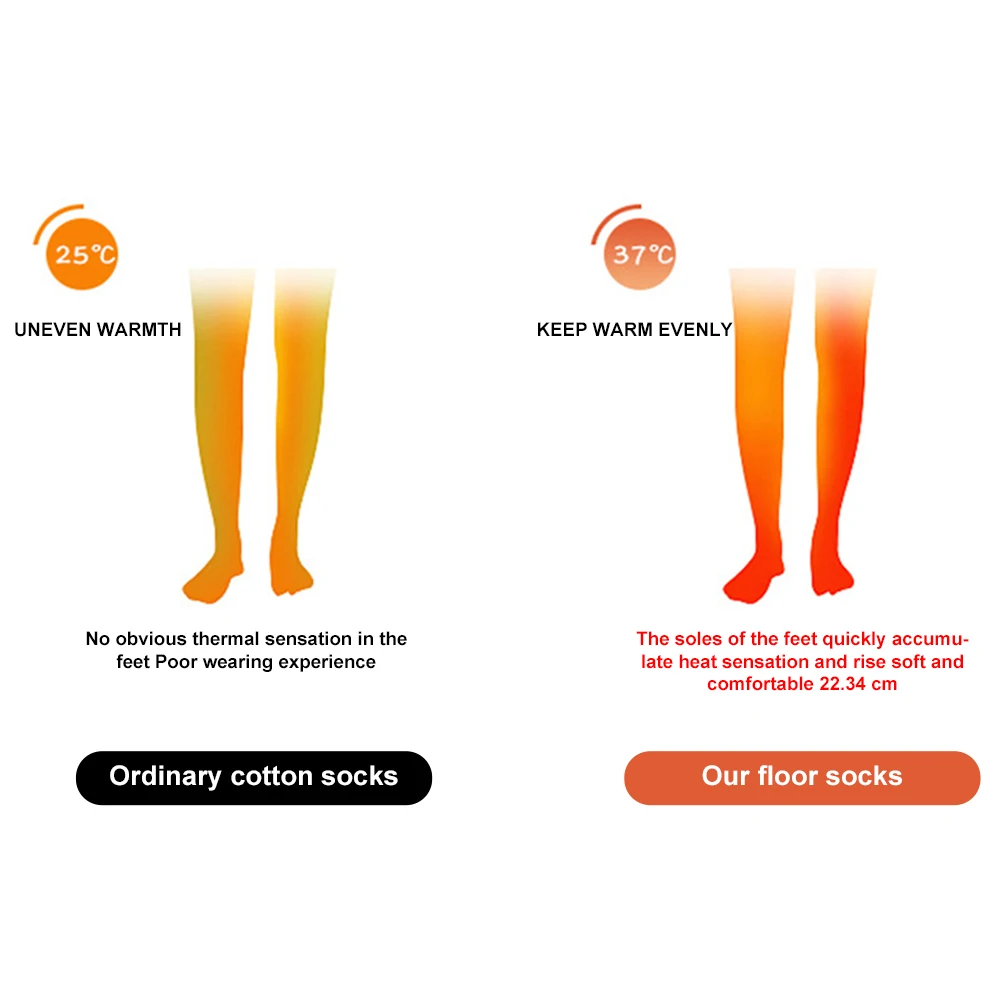 Зимние домашние тапочки носки нескользящие толстые термоноски теплые для