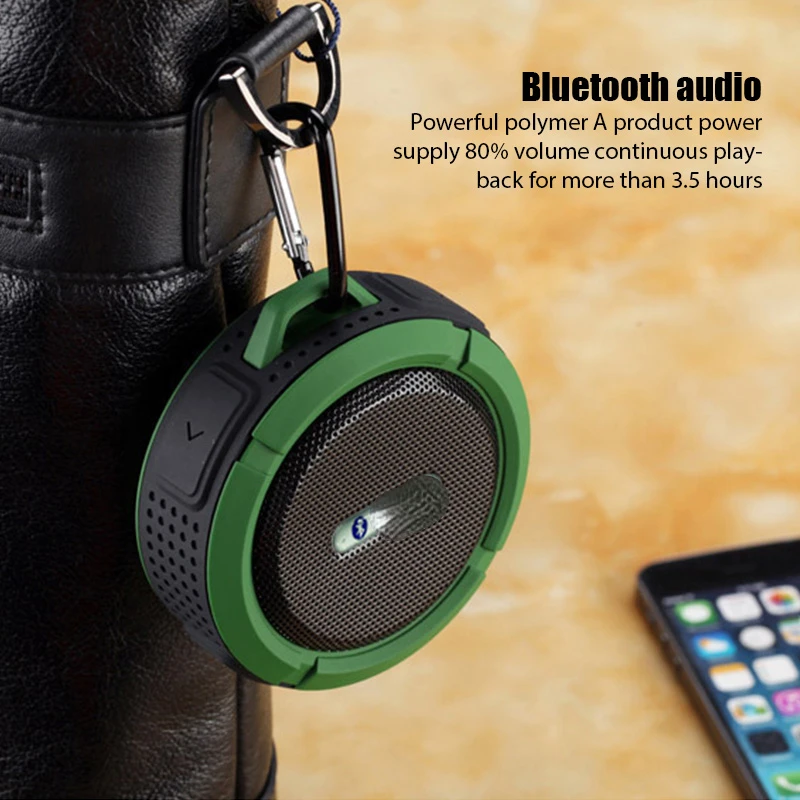 

2023New Column Mini Bluetooth Speaker Waterproof Outdoor Shower Sound Box Wireless Car Subwoofe Loudspeaker For Phone Computer