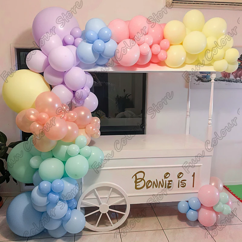 

Macaron Balloons Globos Welcome Baby Shower Decoration Wedding Happy Birthday Party Arche Balloons Garland Arch Kits Anniversair
