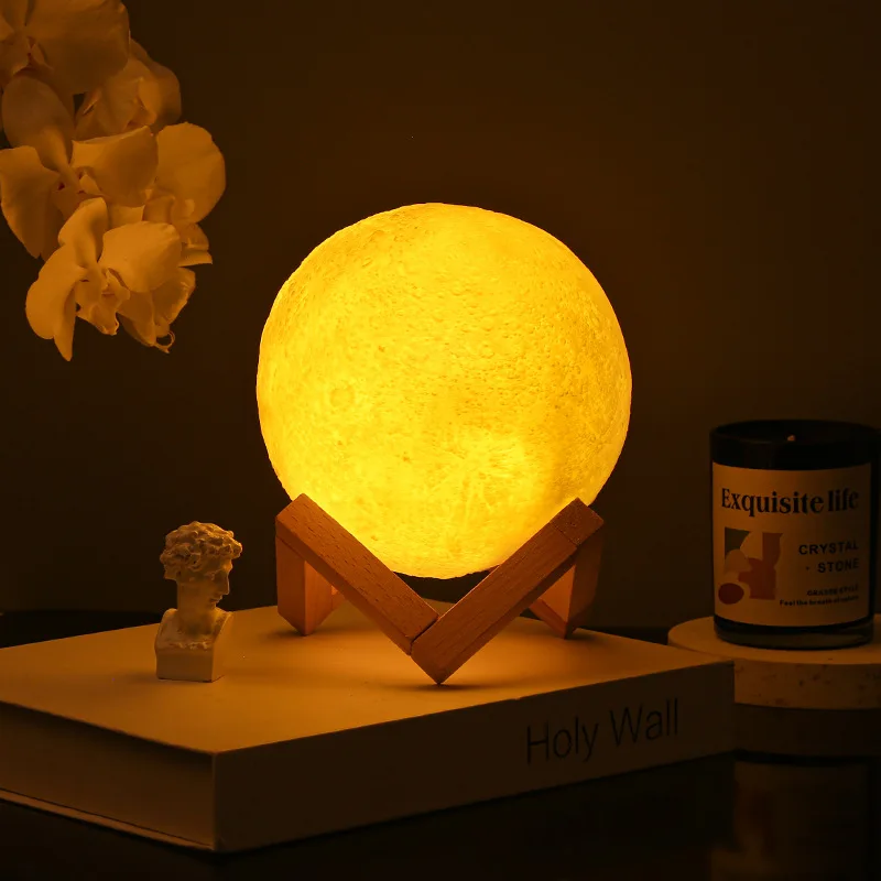 

Ночник 3D Луна LED