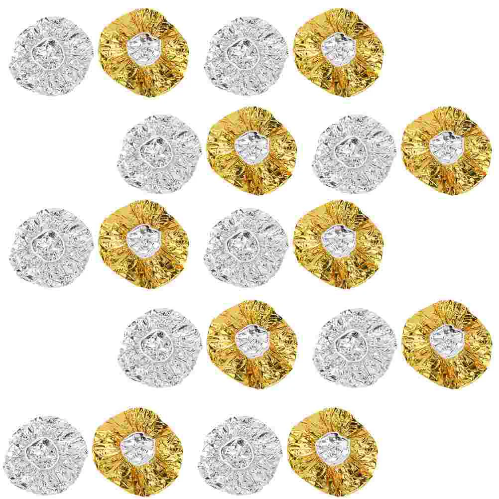 

20pcs Disposable Hair Styling Elastic Aluminum Foil Bath Hoods Shower Caps