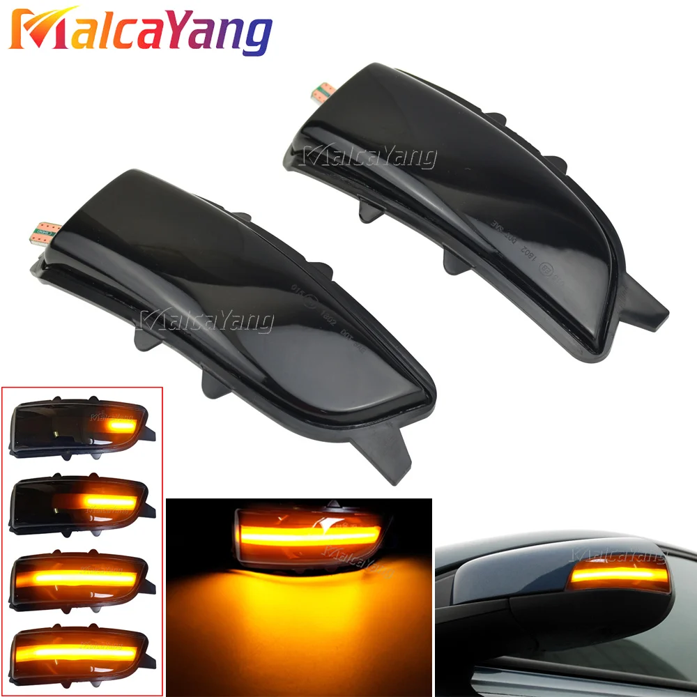 Автомобисветильник светодиодный Динамический указатель поворота для Volvo C30 C70 S40