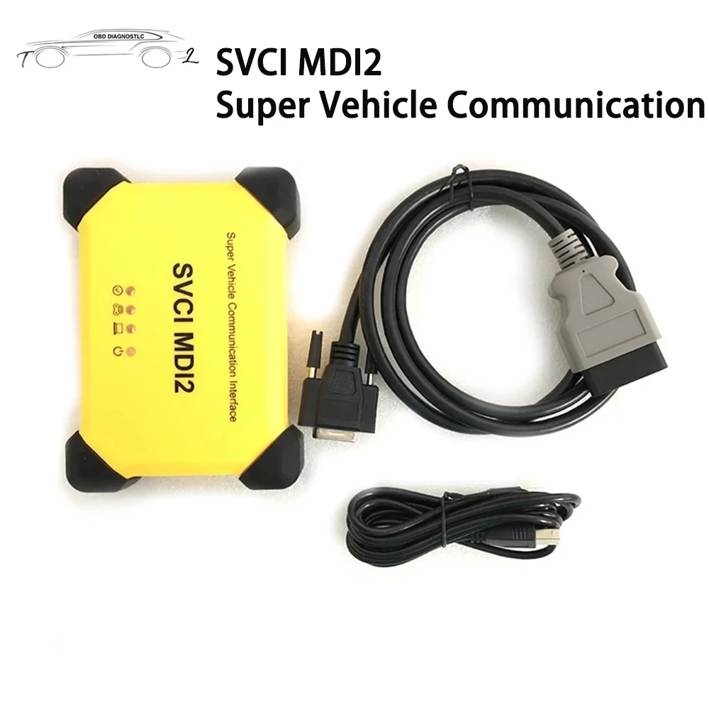 

Автомобильный диагностический инструмент SVCI MDI2, отличная коммуникация, совместима с поддержкой протокола J2534, CAN FD DOIP для фонарей/Mazda/Toyota/Honda