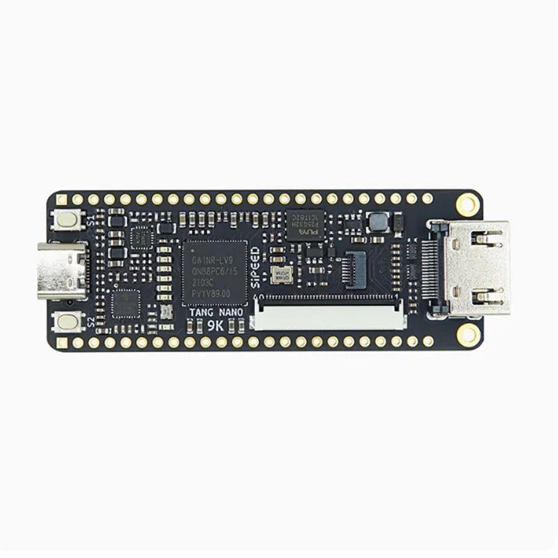 Фото Sipeed Lichee Tang Nano 9K FPGA MINI Развивающая настольная игра Эмулятор GOWIN GW1NR-9 RISC-V HDMI فا v Дополнительно с комплектом экрана №4