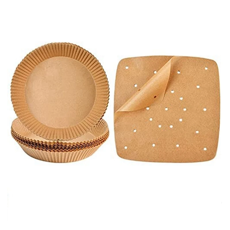 

100 шт., одноразовая водостойкая маслостойкая бумага для фритюрницы