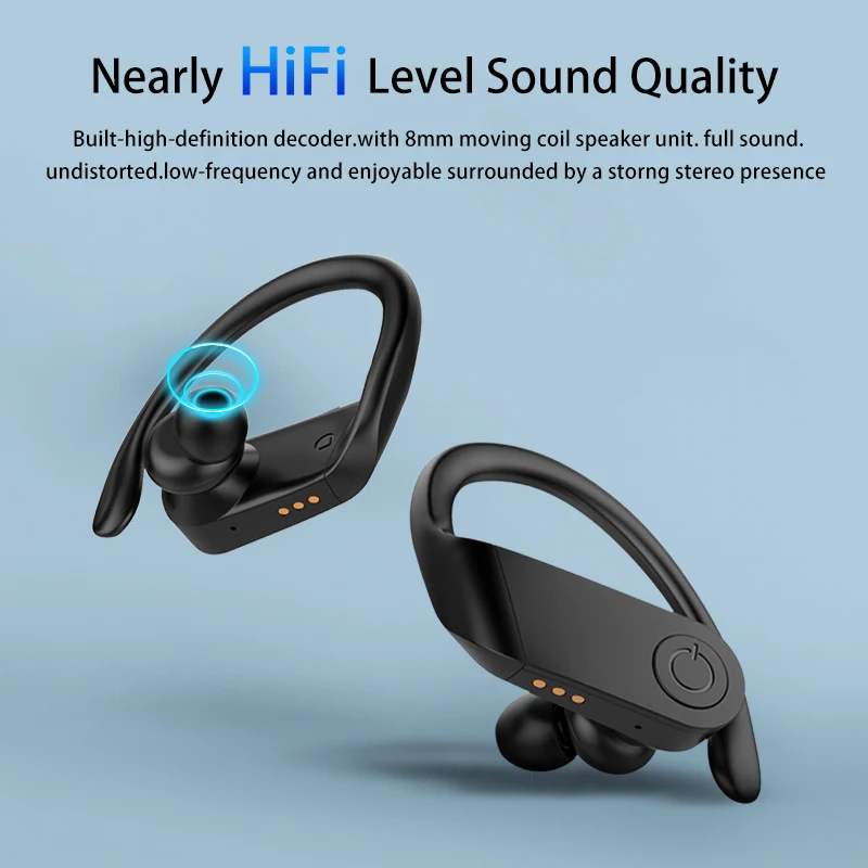 B11 TWS Wireless Bluetooth Headphones Stereo Handsfree Earbuds Led Display Music Earphones Sports Waterproof Headset With Mic |