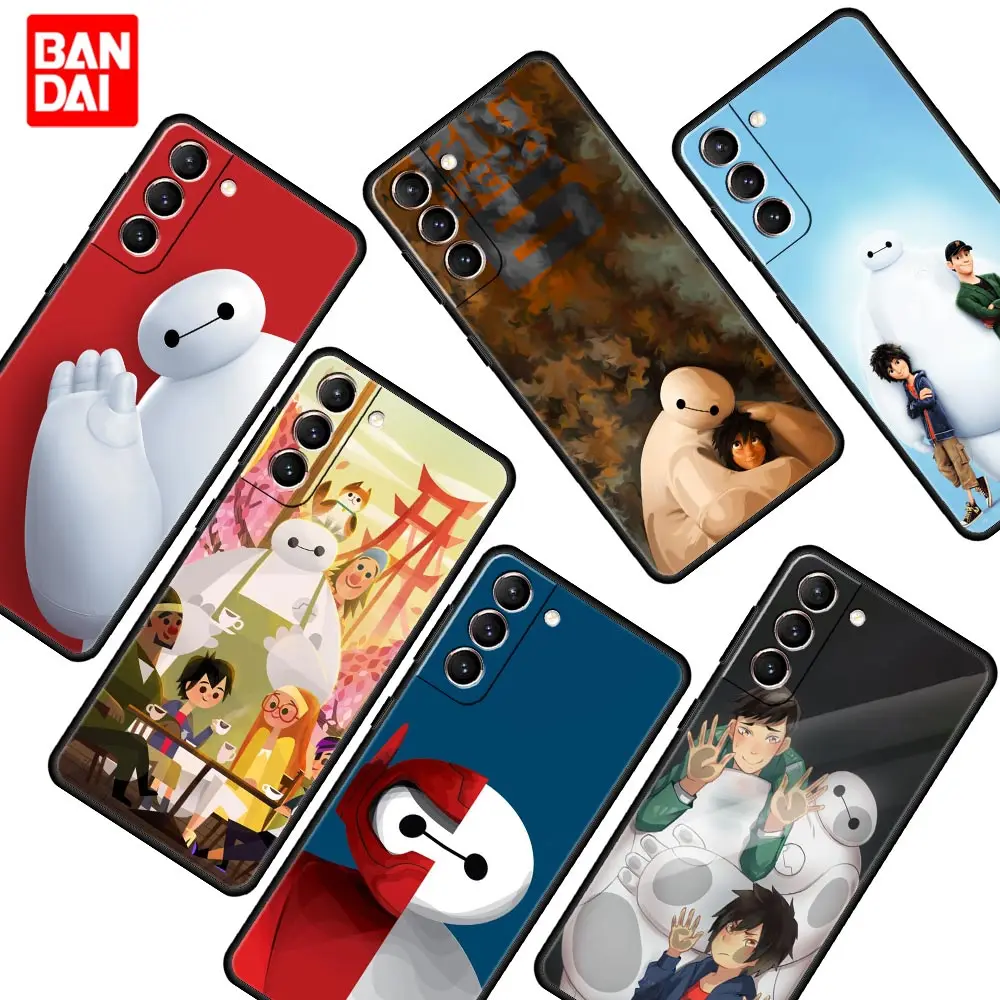 

Case for Samsung Galaxy S22 S21 S20 S10 Plus Ultra FE 4G 5G S22Plus S20Plus S21Plus Bag Capa Armor Disney Hiro Hamada Cartoon