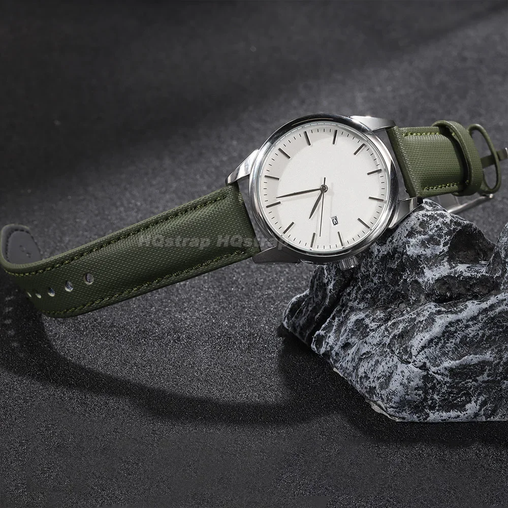 Нейлоновый ремешок из парусной ткани 20 мм 22 быстросъемный для часов Seiko for Omega Divers