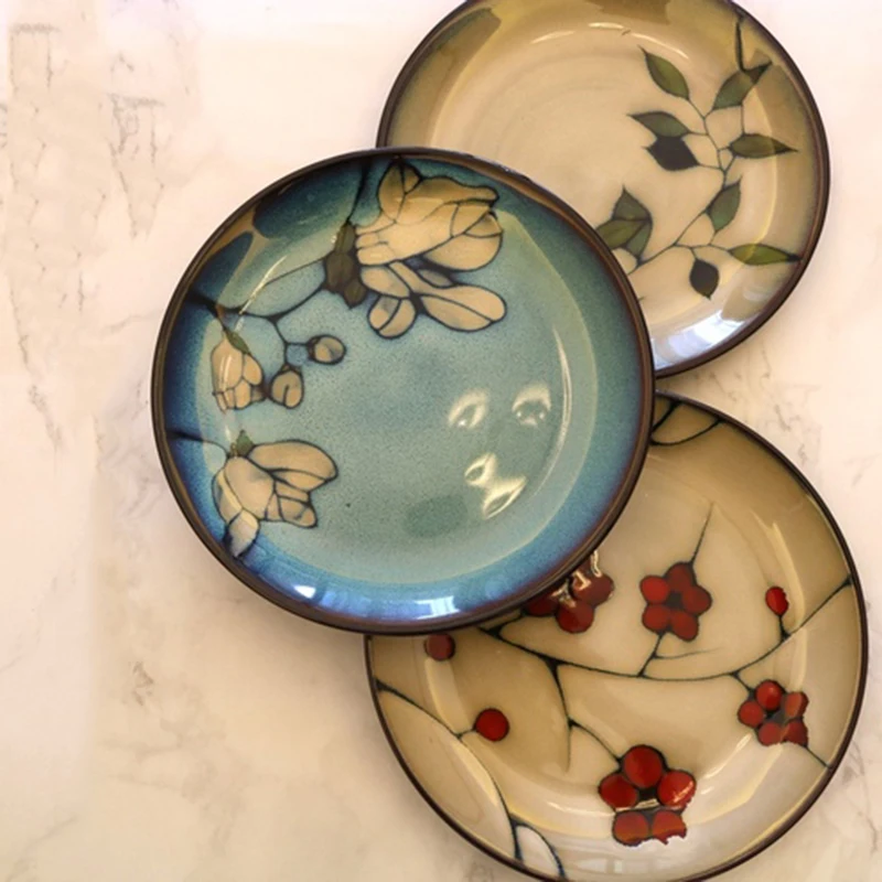 

Simple Dinner Full Porcelain Dinner Set Plate Dinnerware Small Cookware Plate Kitchen Crockery Platos Vajilla Kitchen Cookware