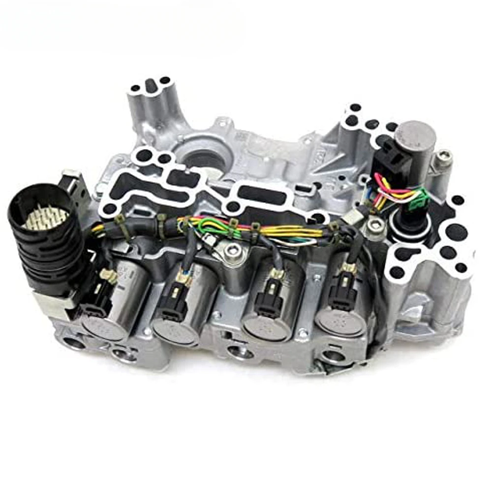 Корпус клапана трансмиссии с соленоидами для Nissan Sentra Note Versa Altima Bluebira Elgrand JF015E RE0F11A