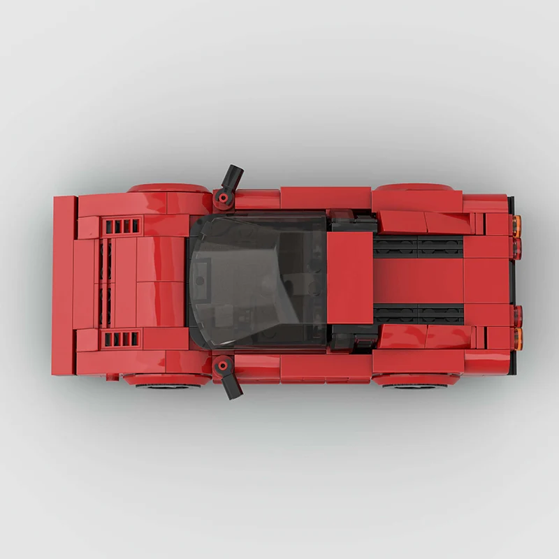 Креативные блоки гоночных автомобилей Moc строительные наборы для искусственных