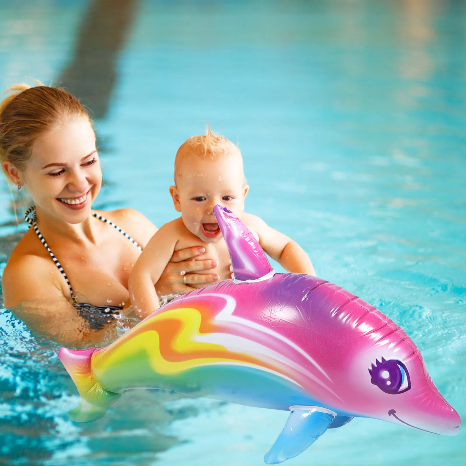 

2 шт., надувные игрушки в виде дельфина