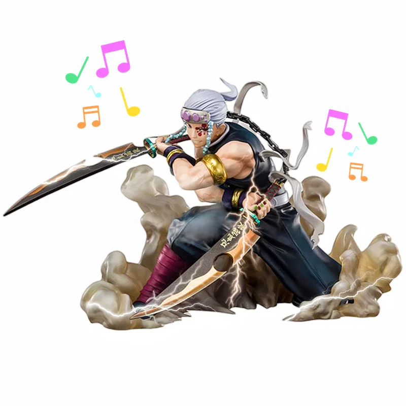 

Экшн-фигурка из аниме «Kimetsu No Yaiba», ПВХ фигурка рассекающего демонов, Тенген удзуй фигурснул, 11 см, коллекционная игрушка Манга