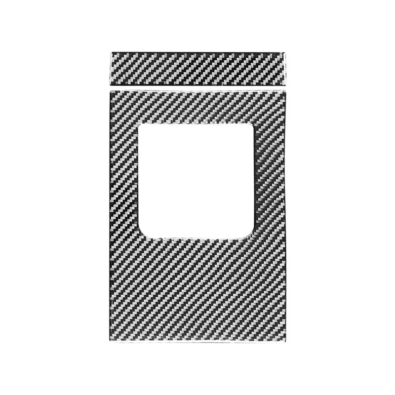 Для Nissan Sentra 2016-2019 углеродное волокно Автомобильная задняя коробка для хранения