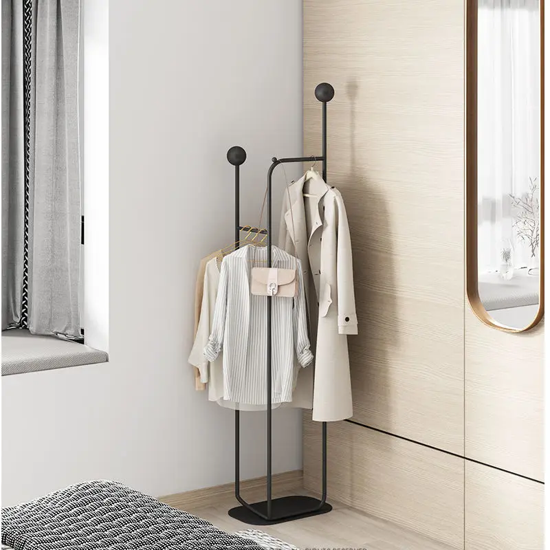 

Modern minimalist hanger floor bedroom hanger creative coat rack door bag rack