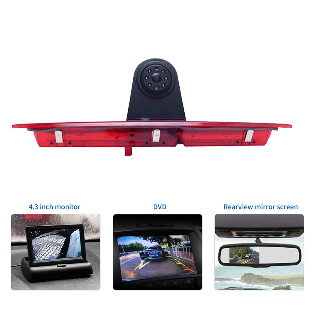 

Waterproof Brake light camera For Ford Quanshun Transit 2013-2020 With brake lights