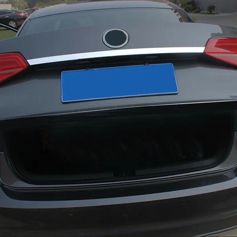 

Stainless Steel Exterior Rear Trunk Lid Cover Trim For VW Jetta MK6 2016-2018