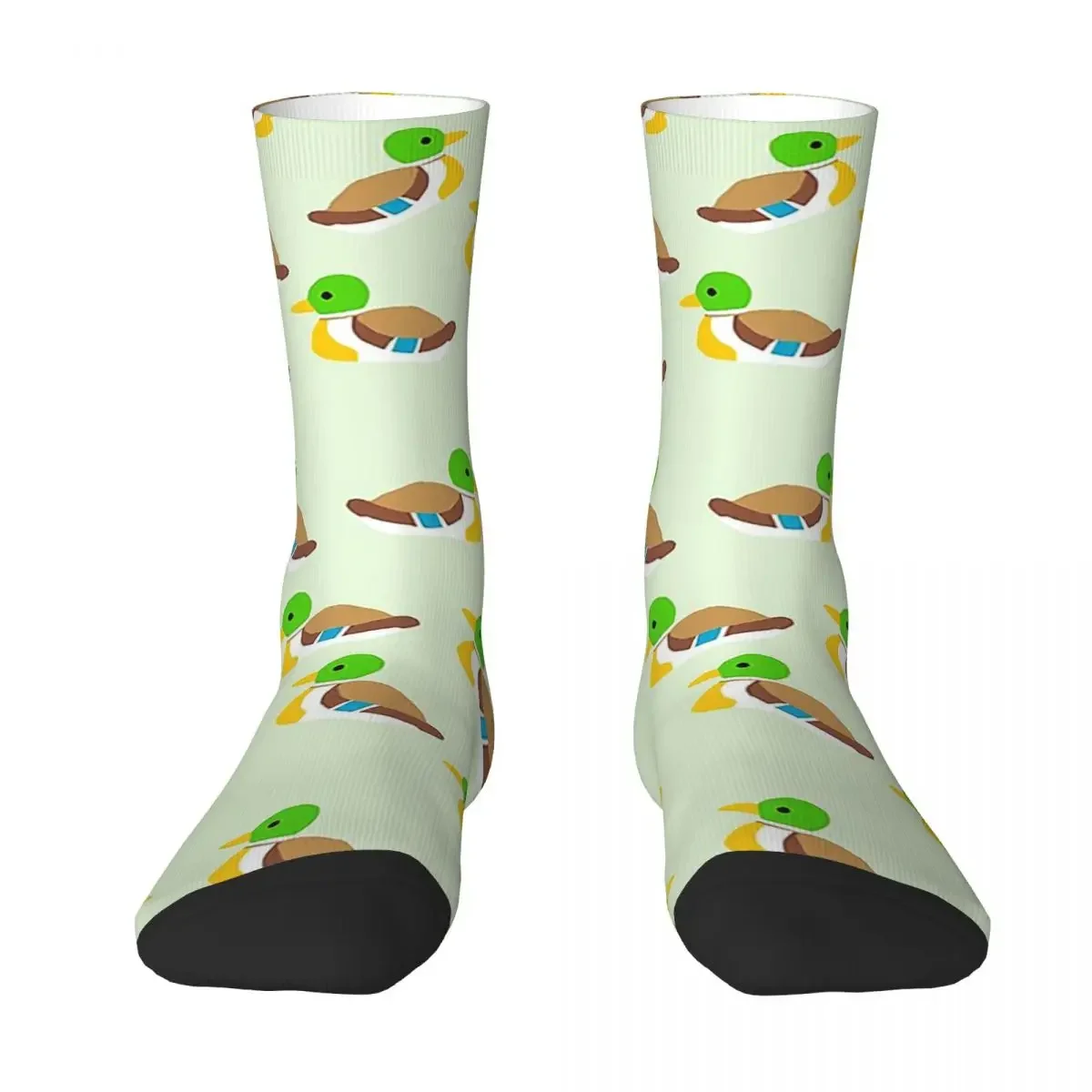 

All Seasons Crew Stockings Cute Ducks Print Socks Harajuku Casual Hip Hop Long Socks Accessories for Men Women Birthday Present