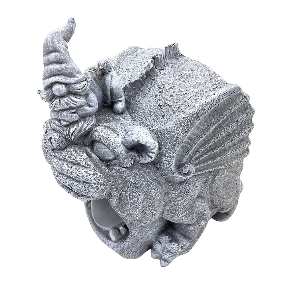 

Downspout Gutter Extension Statue Garden Cover Extender Gnome Decor Sculpture Drain Rain Pipe Outdoor Block Guardian Spout