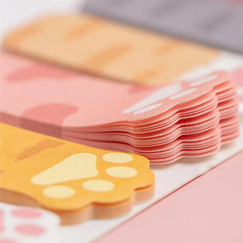 Kawaii блокнот закладки креативный милый кот липкие заметки индекс Posted It