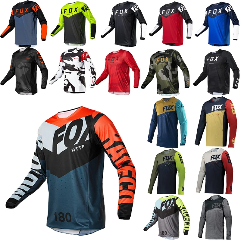Maillot de Motocross para hombre, ropa deportiva para bicicleta de montaña, MTB, todoterreno, DH, 2022