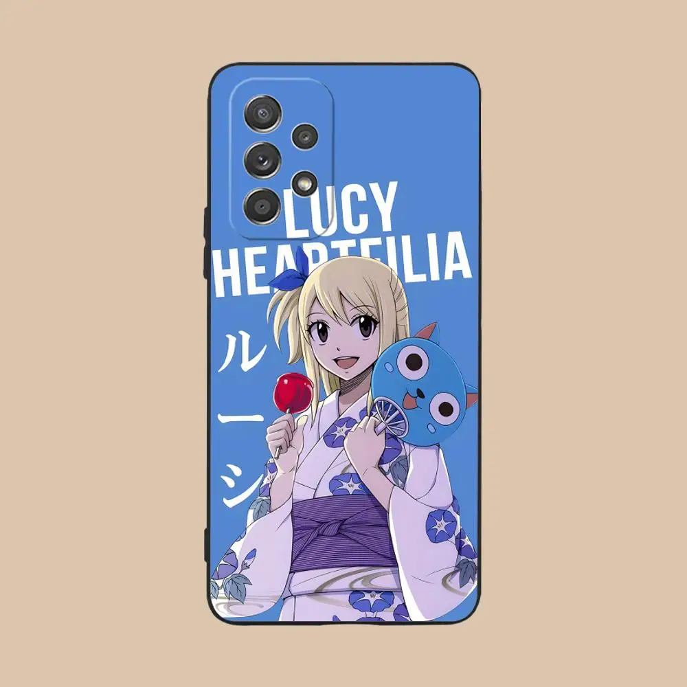 Чехол для телефона Fairy Tail Lucy для Samsung Galaxy A57 56 55 54 53 52 51 37 36 35 34 33 32 31 5G, мягкий противоударный чехол из ТПУ (art.: 3920dade97e79) - 3920dade97e79