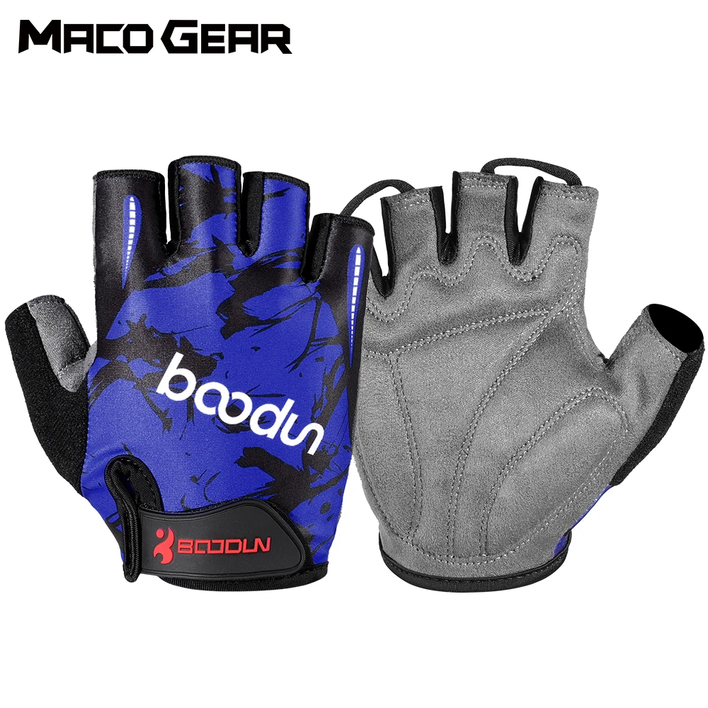 

Men Half Finger Gloves MTB Road Bike Workout Outdoor Sport Cycling Hiking Biker Riding Racing Shock-proof Breathable Glove Women