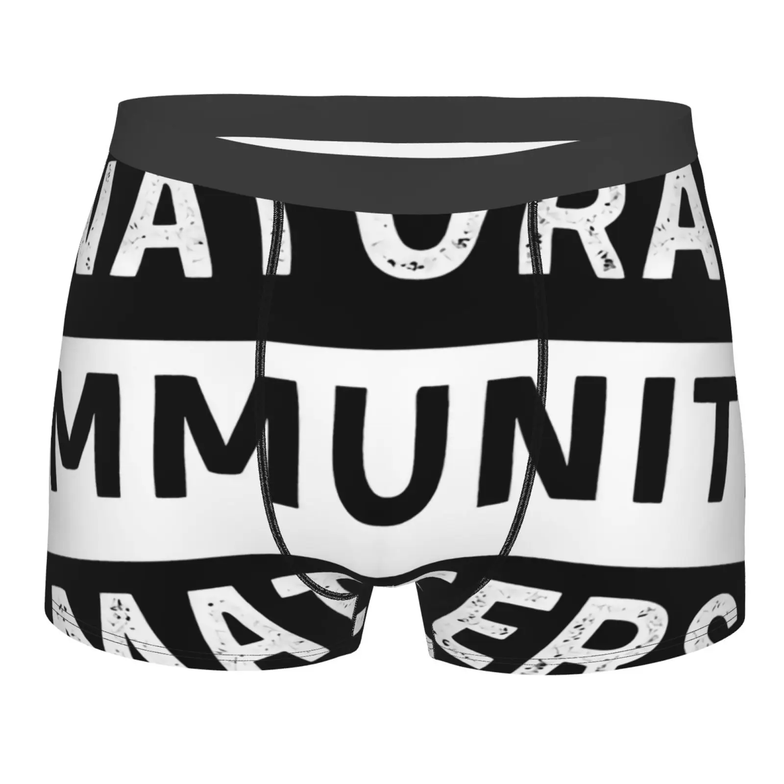 

Трусы-боксеры для мужчин и женщин, комплект нижнего белья с защитой от вакцины, мандарита иммунитета, без трусов, зеленые, для мужчин и женщи...