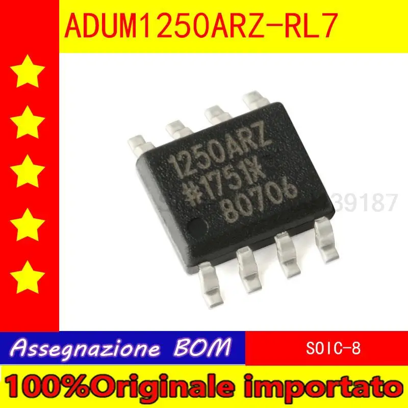 

100% Оригинальный импортный домашний интерьер ADUM1250ARZ - RL7 will/SOIC - 8 hotplug двунаправленный изолятор I2C