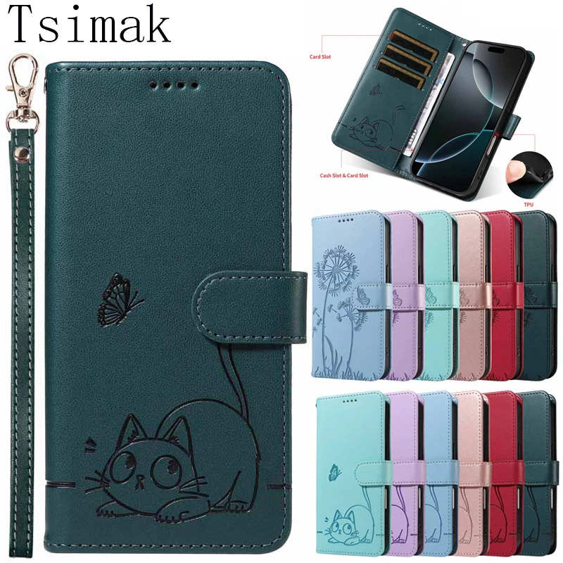 Фото Кожаный чехол для Motorola Moto G15 G35 G55 G75 G85 G14 G24 G34 G54 Power G84 G13 G23 G53 G73 Flip Wallet Card Stand Book Cover №1