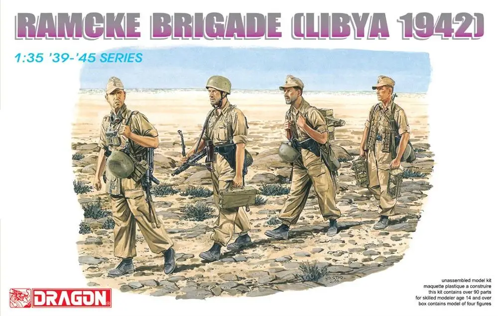 

Dragon 6142 1/35 German Army Ramcke Brigade Libya 1942