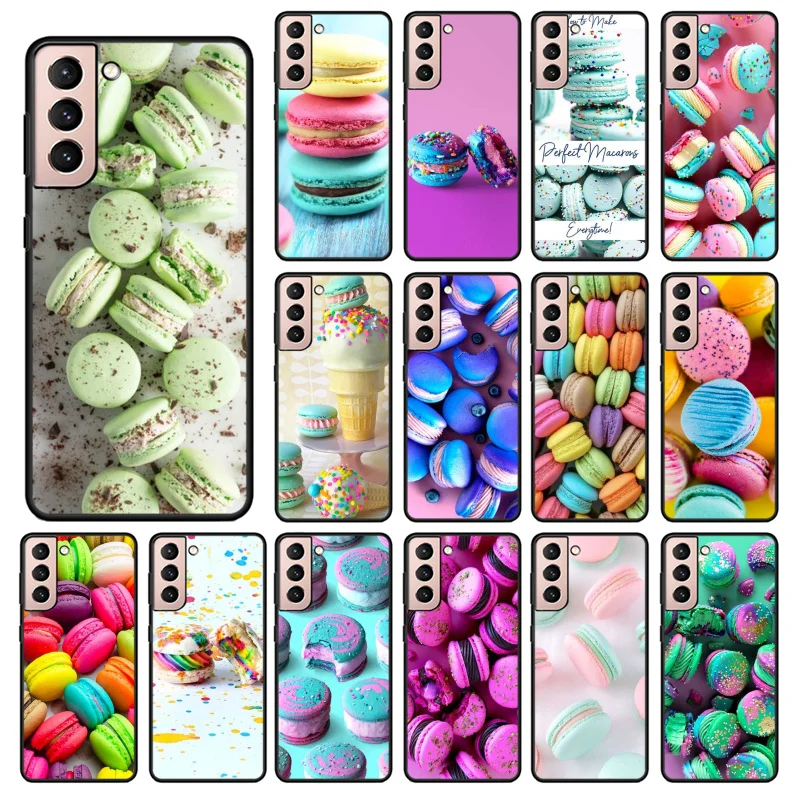 

Macaron Phone Case for Samsung S30 S23 S22 S20 Ultra S20 S22 Plus S11 S10 S9 Plus S21 Plus S10E